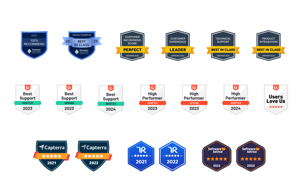 review site badges
